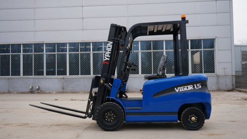 New 2025 TYPHON VIGOR 1.5 Blue Electric Forklift 1.5 Ton Lifter Lift Truck Jitney Hi-Lo - Image 24