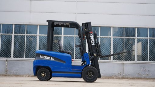 New 2025 TYPHON VIGOR 1.5 Blue Electric Forklift 1.5 Ton Lifter Lift Truck Jitney Hi-Lo - Image 40