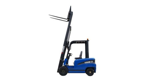 New 2025 TYPHON VIGOR 1.5 Blue Electric Forklift 1.5 Ton Lifter Lift Truck Jitney Hi-Lo - Image 6