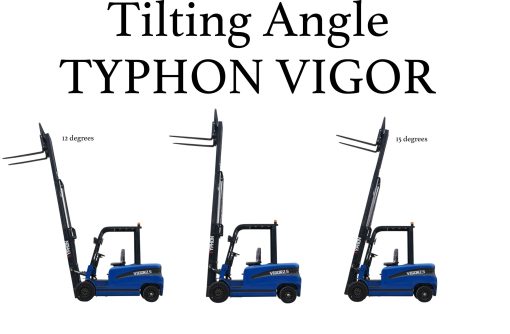 New 2025 TYPHON VIGOR 1.5 Blue Electric Forklift 1.5 Ton Lifter Lift Truck Jitney Hi-Lo - Image 4