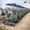 TYPHON TERROR XIII Mini Excavator – 1.3 Ton Trench Digger with Canopy, Hydraulic Thumb Clip, 13.5hp B&S Engine USA