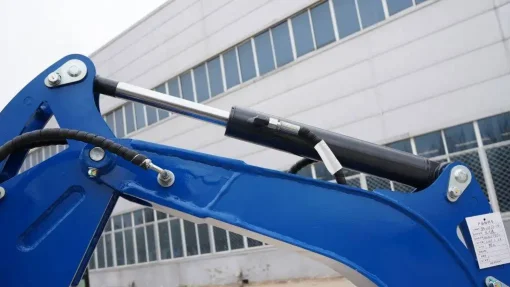 TERROR XI STORM Mini Excavator – 1.1 Ton Trench Digger with Boom Swing, Hydraulic Thumb Clip, Bucket - Image 8