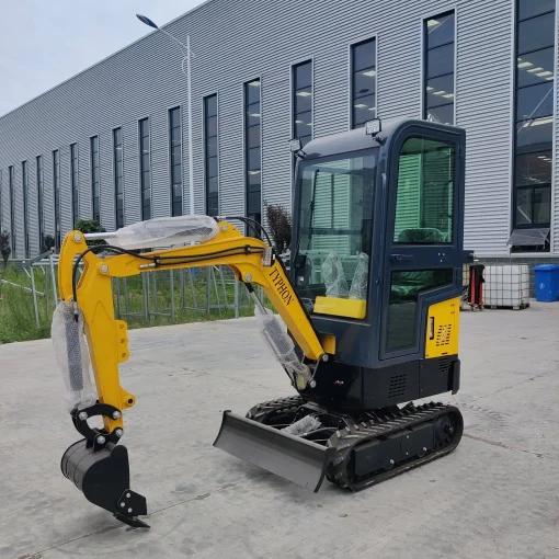 Terror X Mini Excavator – 2,500lb Trench Digger w Cabin USA