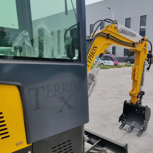 Terror X Mini Excavator – 2,500lb Trench Digger w Cabin USA - Image 4