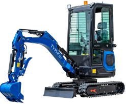 18 FLEX PRO 1.8 Ton Mini Excavator USA with 12 attachments