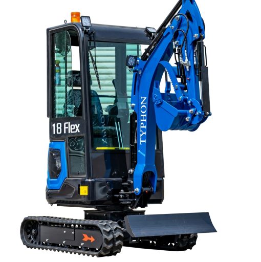 18 FLEX PRO 1.8 Ton Mini Excavator USA with 12 attachments - Image 5