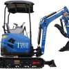 2025 3,800 lb TYPHON TERROR XVII Mini Excavator Rubber Track with Kubota D902 Diesel Engine USA