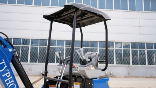 2025 3,800 lb TYPHON TERROR XVII Mini Excavator Rubber Track with Kubota D902 Diesel Engine USA - Image 25