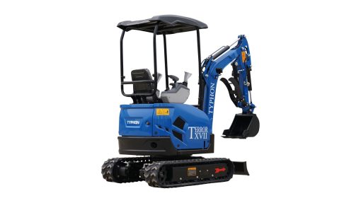 2025 3,800 lb TYPHON TERROR XVII Mini Excavator Rubber Track with Kubota D902 Diesel Engine USA - Image 3