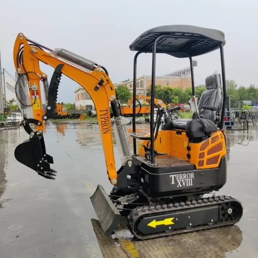 TERROR XVIII Mini Excavator – 4000lbs EPA Certified USA KUBOTA D902 engine - Image 2