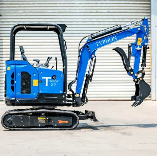 TERROR X2 STORM Mini Excavator 2.5 Ton Diesel Kubota V1505 25HP Engine USA - Image 4