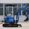 2025 3800 lb TYPHON TERROR XVII Mini Excavator Rubber Track with Kubota D902 Diesel Engine