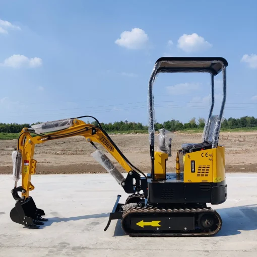TERROR X STORM Mini Excavator – 1 Ton Trench Digger with Canopy, Hydraulic Thumb Clip, Bucket USA - Image 9