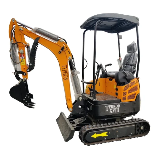 4,000 lbs Terror XVIII Mini Excavator, EPA KUBOTA D902 Engine - Image 9
