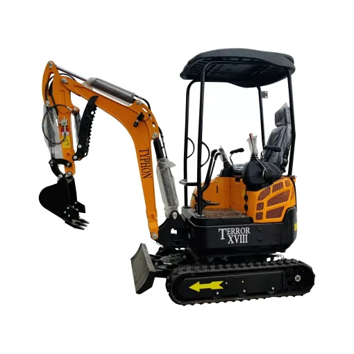 4,000 lbs Terror XVIII Mini Excavator, EPA KUBOTA D902 Engine - Image 2
