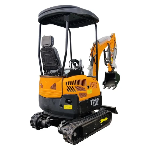 4,000 lbs Terror XVIII Mini Excavator, EPA KUBOTA D902 Engine - Image 4