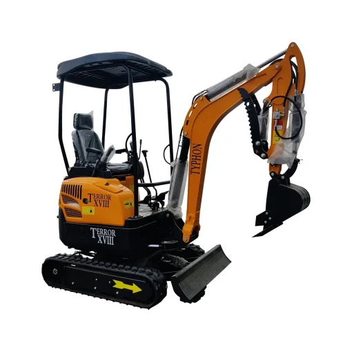 4,000 lbs Terror XVIII Mini Excavator, EPA KUBOTA D902 Engine - Image 5